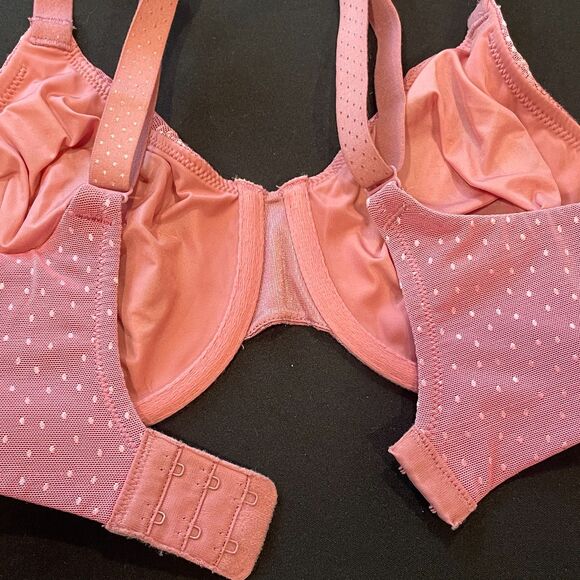 ~ Wacoal 34D Back Appeal® Underwire Bra Pink Unlined Rose Berry Mauve - Picture 5 of 15